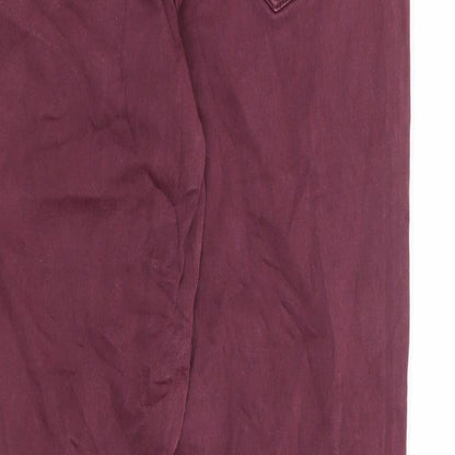 FOREVER 21 Womens Purple Cotton Skinny Jeans Size 27 in L27 in Regular Zip