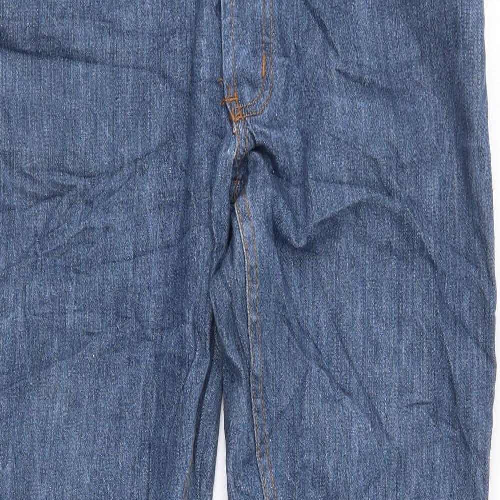 Mens UK Size 32 in Topman Regular Fit Skinny Blue Jeans