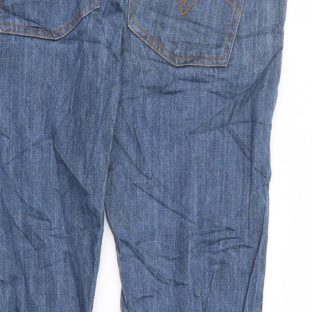 Mens UK Size 32 in Topman Regular Fit Skinny Blue Jeans