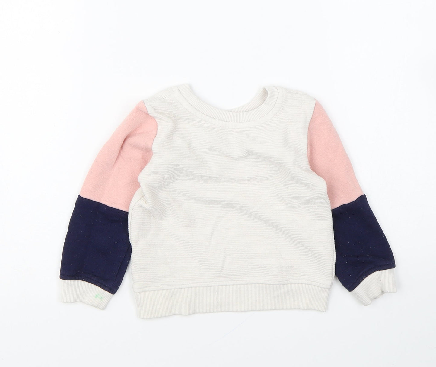 Primark Girls Multicoloured Polyester Pullover Sweatshirt Size 2-3 Years Pullover - Cute