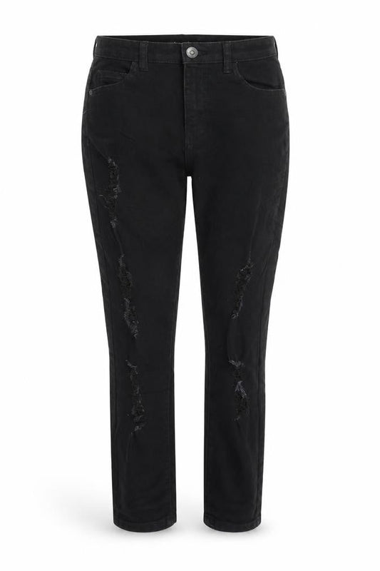 Womens UK Size 6 Boohoo Regular Fit Skinny Black Jeans