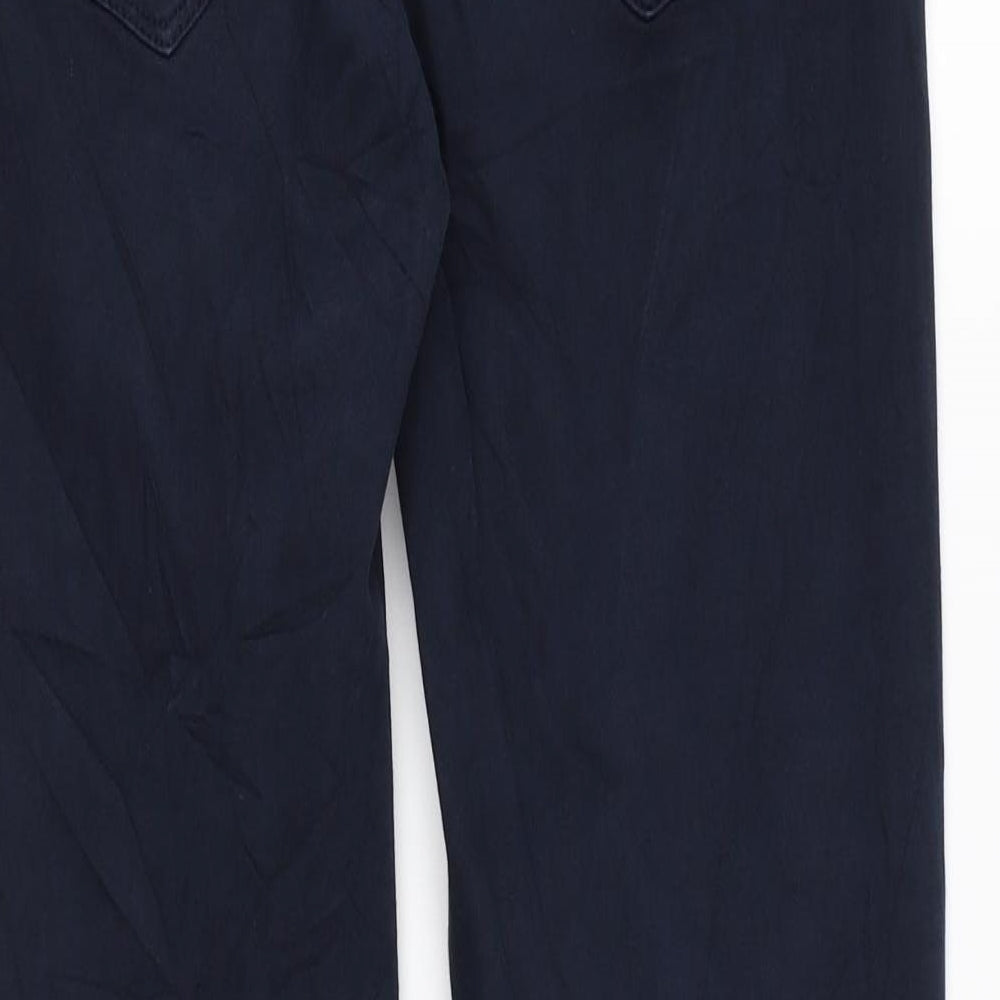 B.S Jeans Womens Blue Cotton Skinny Jeans Size 8 L30 in Regular Zip