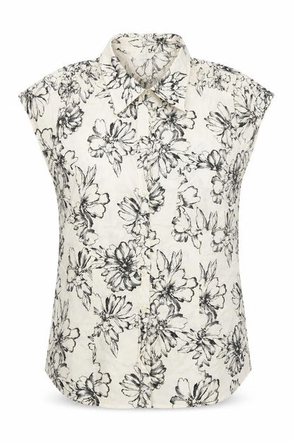 Womens UK Size 14 Marks and Spencer Ivory Basic Button-Up