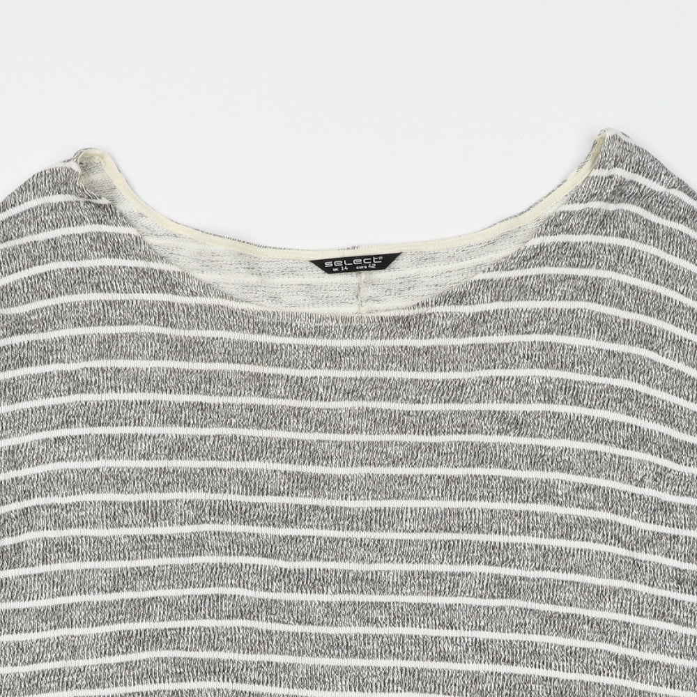 Womens UK Size 14 Select Grey Pullover Jumper