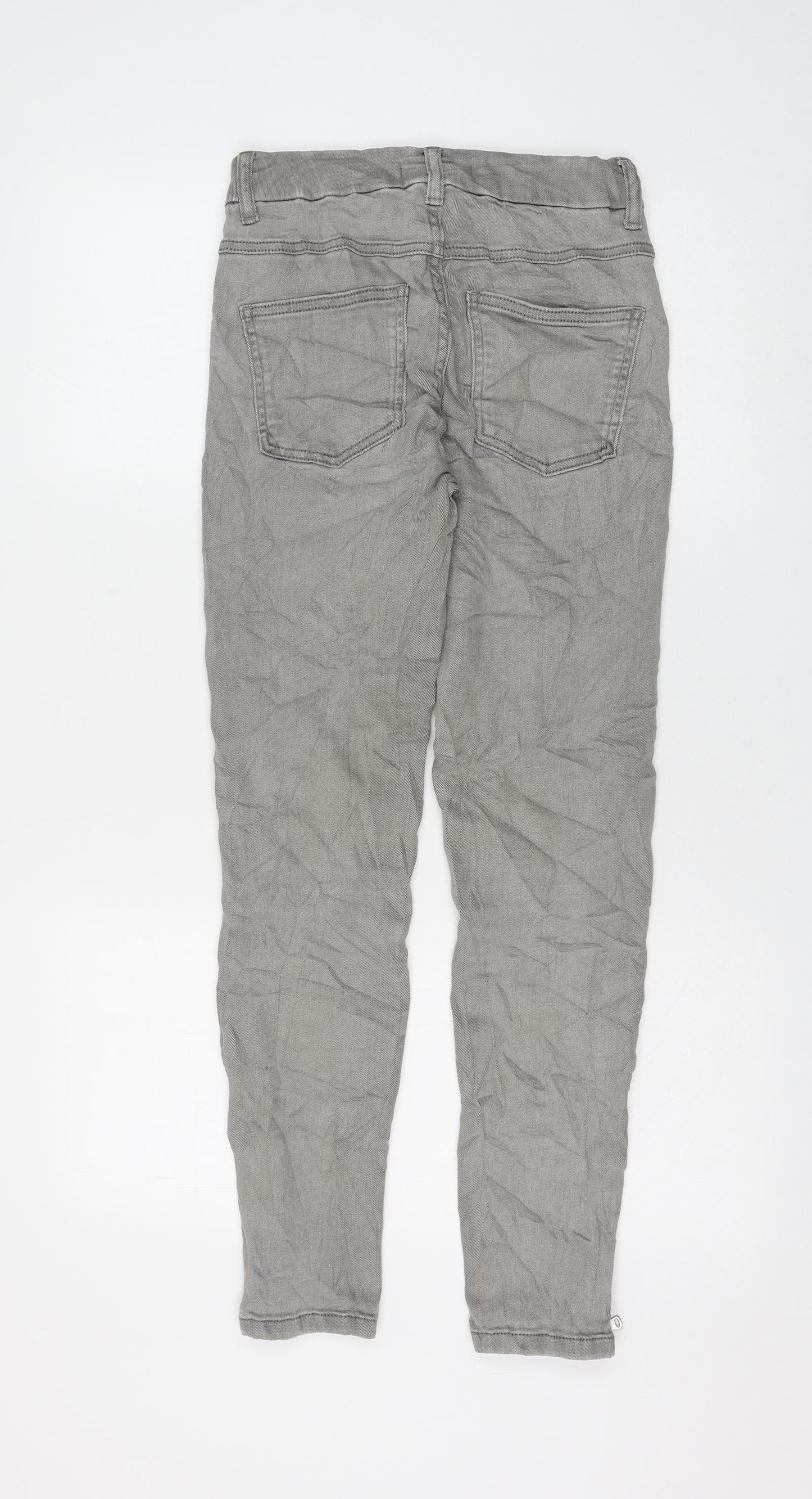 Womens UK Size 8 Marks and Spencer Regular Fit Skinny Grey Jeans