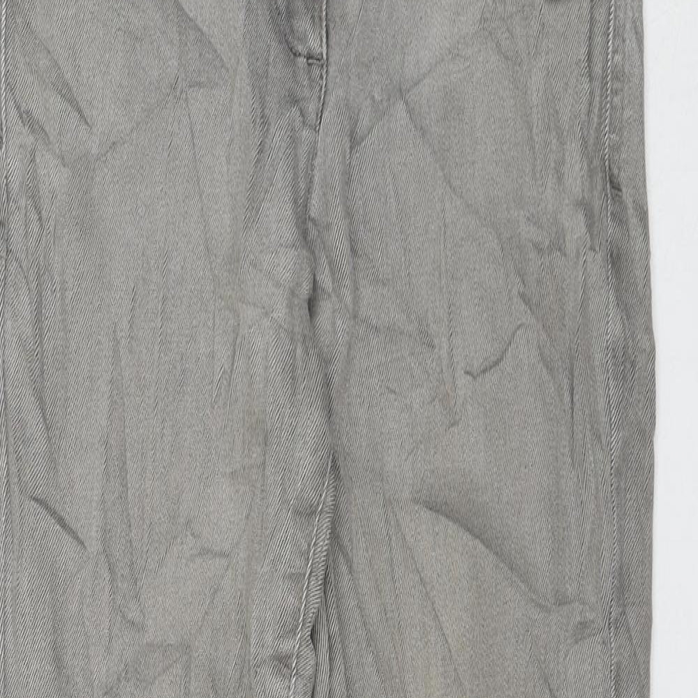Womens UK Size 8 Marks and Spencer Regular Fit Skinny Grey Jeans