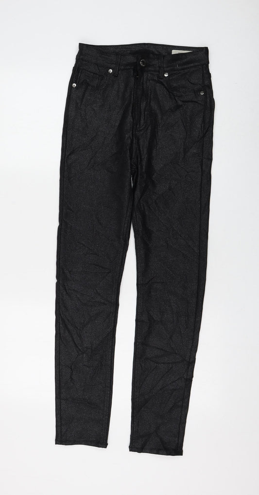 Womens UK Size 10 Marks and Spencer Regular Fit Skinny Black Jeans