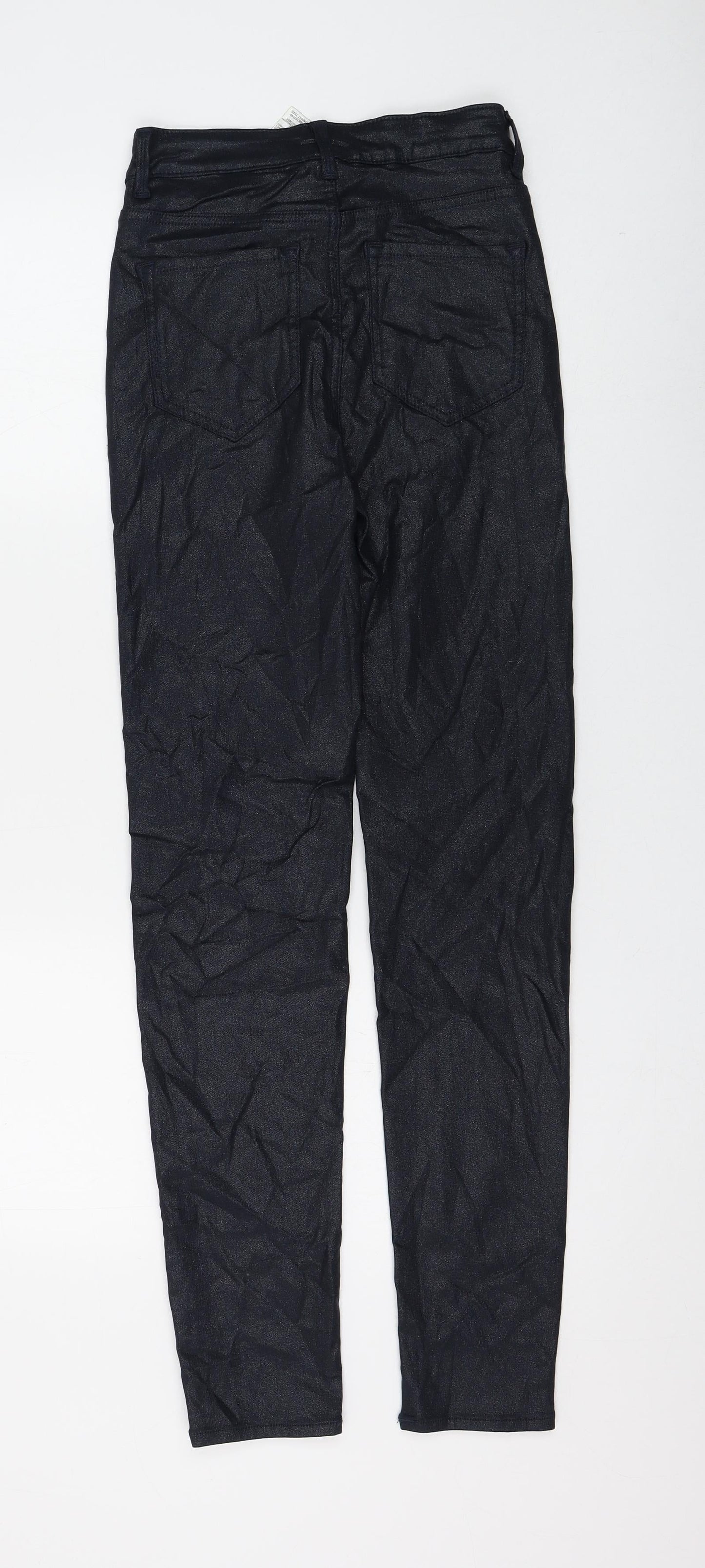 Womens UK Size 8 Marks and Spencer Regular Fit Skinny Black Jeans