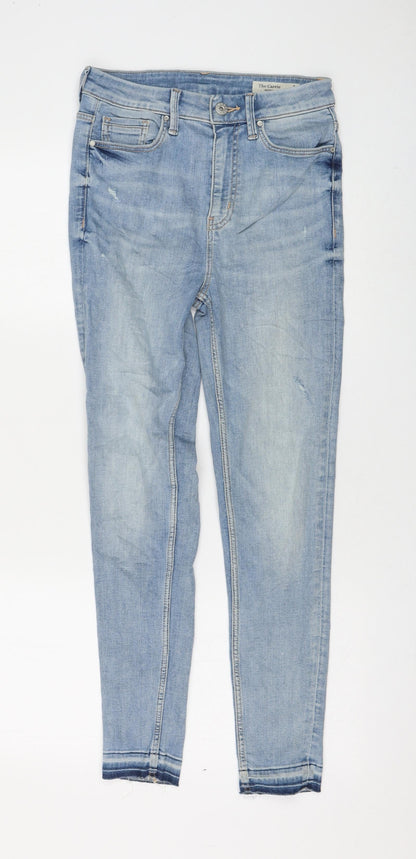 Womens UK Size 8 Marks and Spencer Regular Fit Skinny Blue Jeans