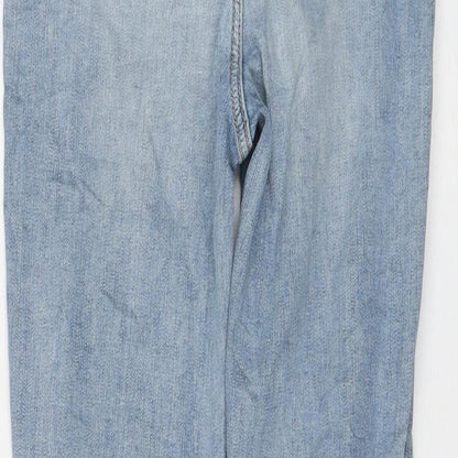 Womens UK Size 8 Marks and Spencer Regular Fit Skinny Blue Jeans