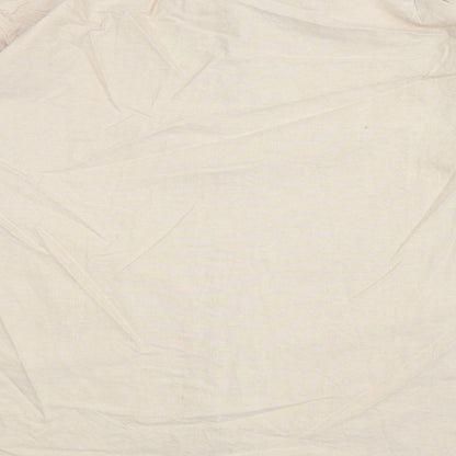Greenwoods Womens Beige Cotton Basic Button-Up Size XL Collared