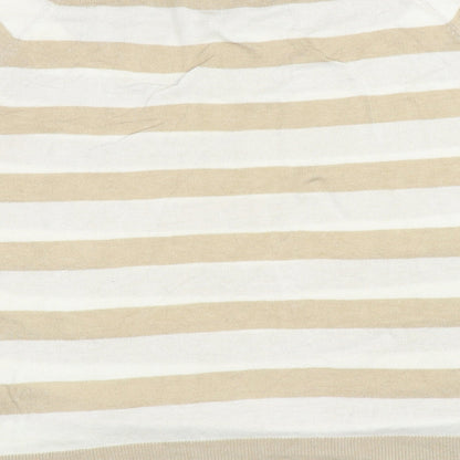 Womens UK Size 16 M&Co Beige Pullover Jumper