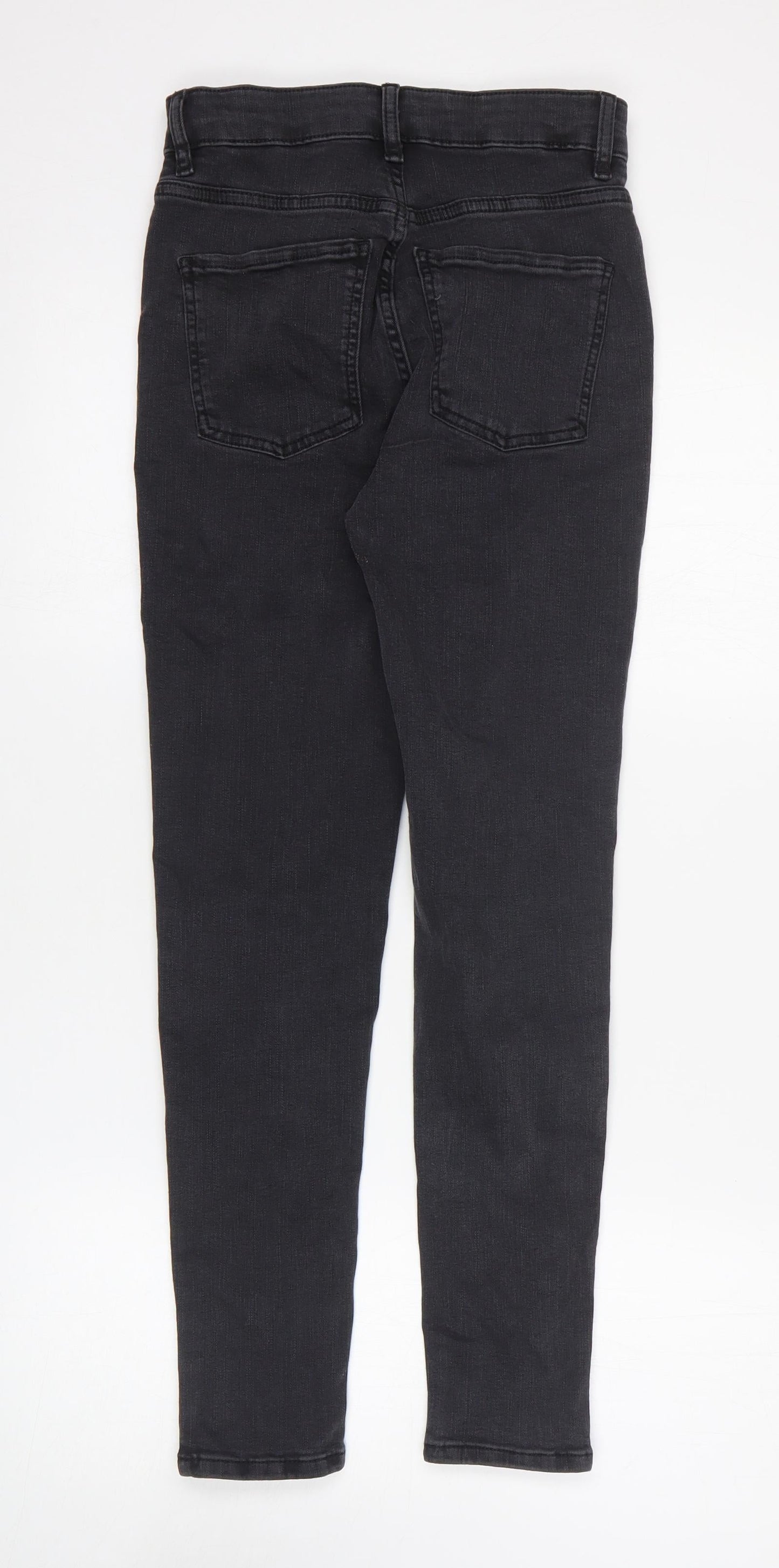Womens UK Size 8 Marks and Spencer Regular Fit Skinny Grey Jeans