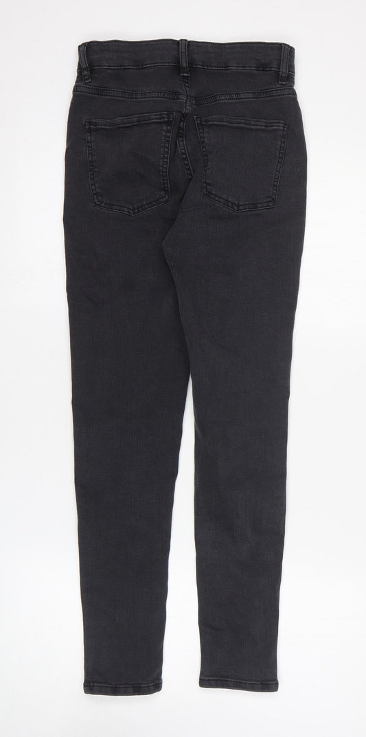 Womens UK Size 8 Marks and Spencer Regular Fit Skinny Grey Jeans