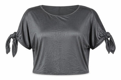Womens UK Size 14 Preworn Grey Basic Blouse