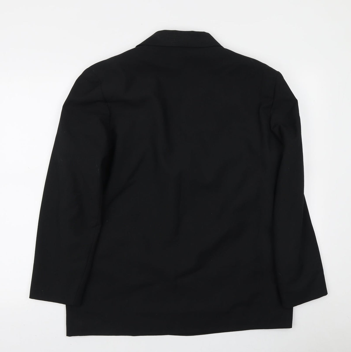 Yessica Mens Black Polyester Jacket Blazer Size L