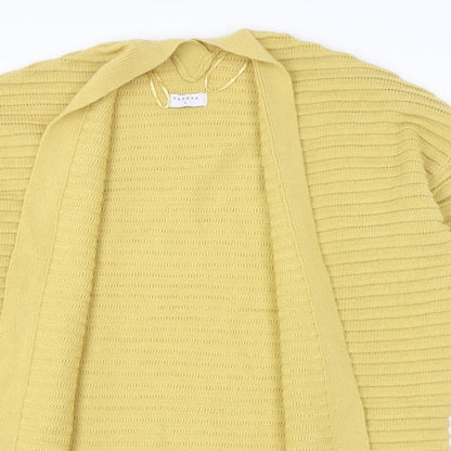 Womens UK Size L Papaya Yellow Pullover Jumper