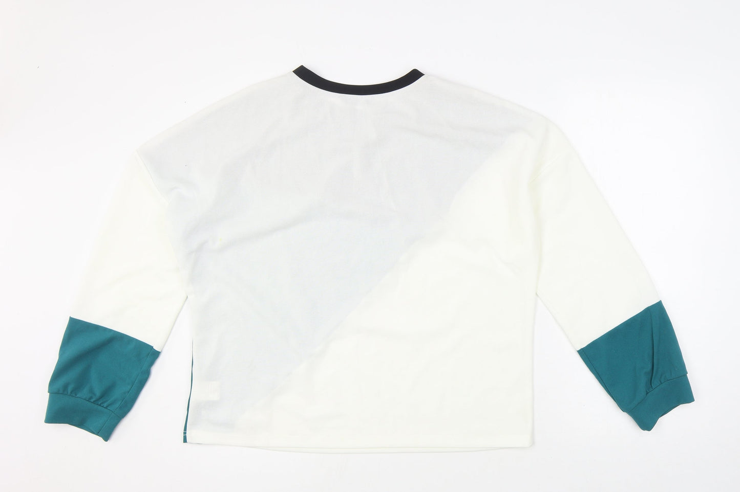 SheIn Womens Multicoloured Round Neck Geometric Polyester Pullover Jumper Size XL