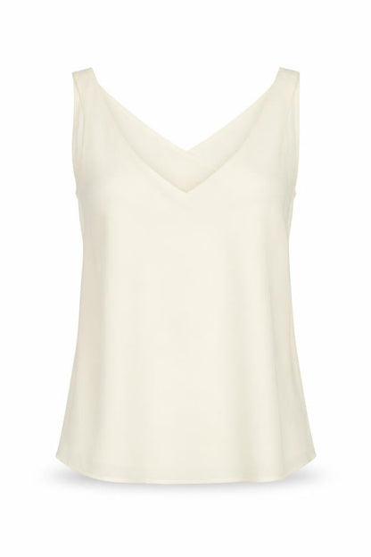 Womens UK Size 10 River Island Ivory Wrap T-Shirt