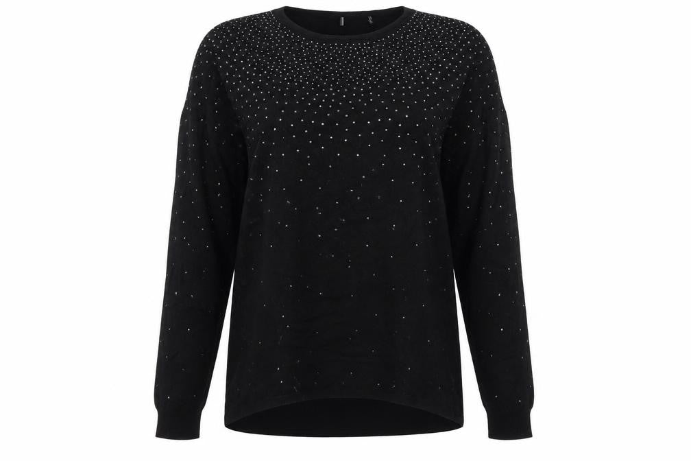 Womens UK Size 10 Atmosphere Black Pullover Jumper