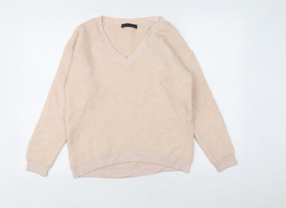 Womens UK Size 8 Marks and Spencer Pink Pullover Jumper