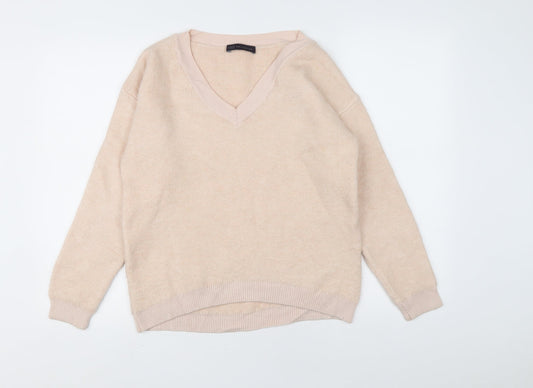 Womens UK Size 8 Marks and Spencer Pink Pullover Jumper