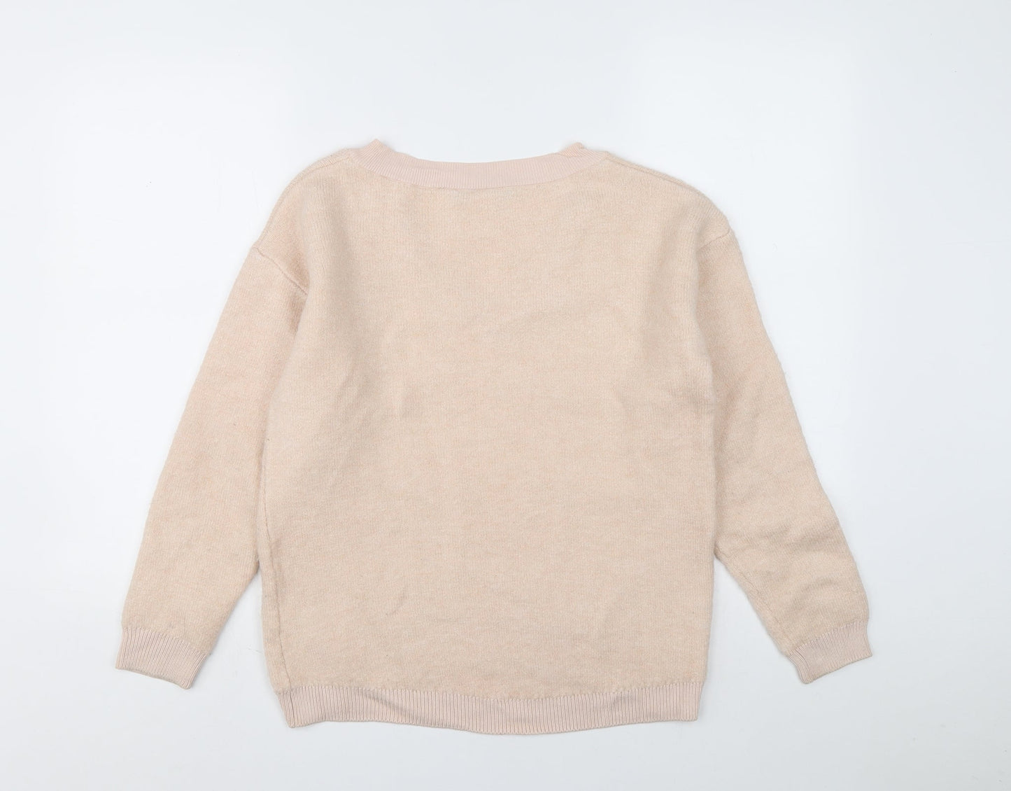 Womens UK Size 8 Marks and Spencer Pink Pullover Jumper