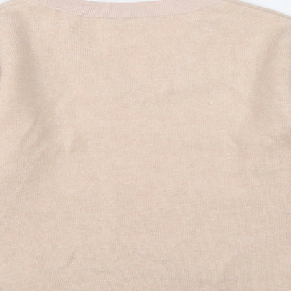 Womens UK Size 8 Marks and Spencer Pink Pullover Jumper