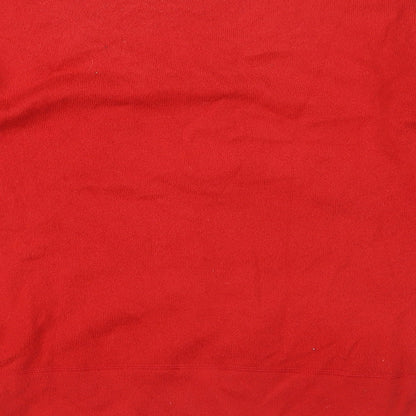 Womens UK Size S French Connection Red Pullover Jumper