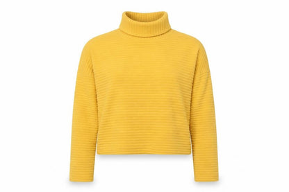 Womens UK Size L New Look Yellow Pullover Jumper