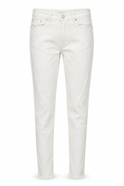 Womens UK Size 10 Zara Regular Fit Skinny White Jeans