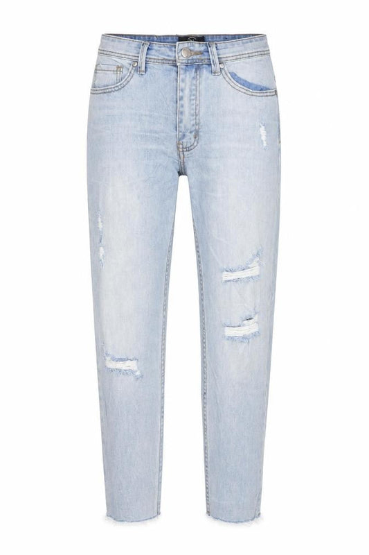 Womens UK Size 28 in Cotton On Regular Fit Tapered Blue Jeans