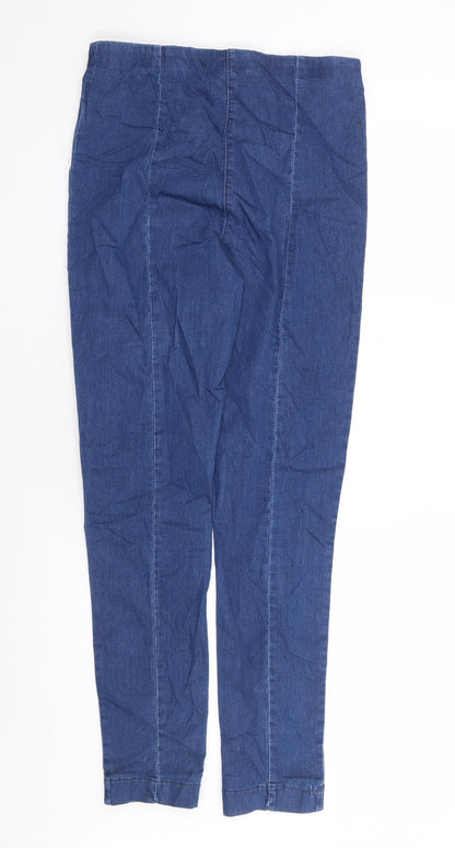 Intuition Womens Blue Cotton Jegging Jeans Size 12 L30 in Regular