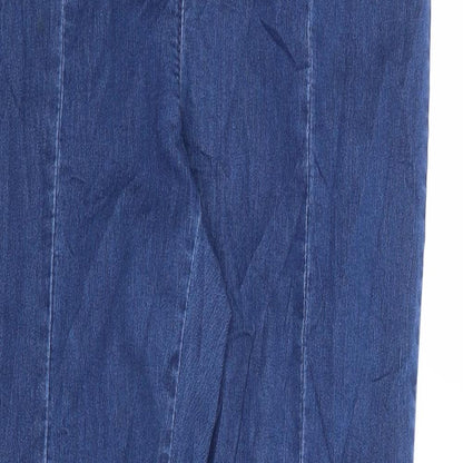 Intuition Womens Blue Cotton Jegging Jeans Size 12 L30 in Regular