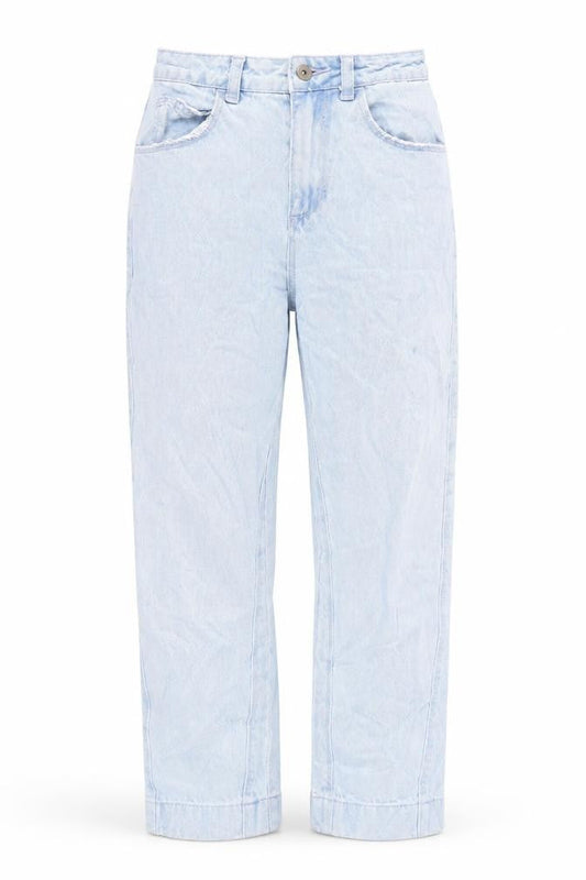Collusion Womens Blue 100% Cotton Mom Jeans Size 25 in L28 in Regular Zip
