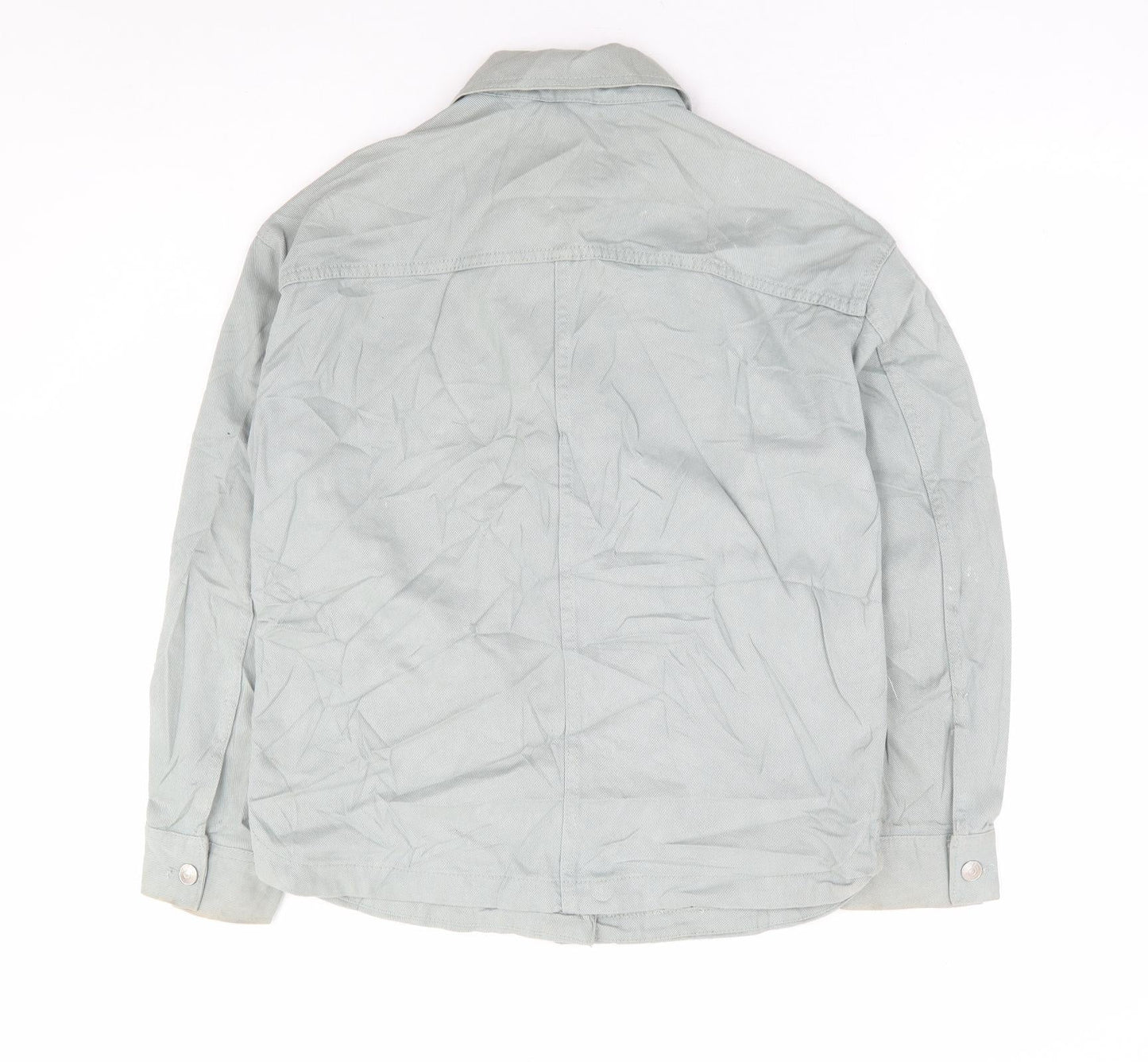 Divided by H&M Womens Green Jacket Size XS Button