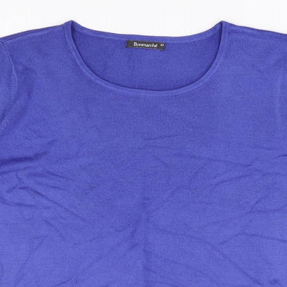 Womens UK Size 22 Bonmarché Blue Pullover Jumper