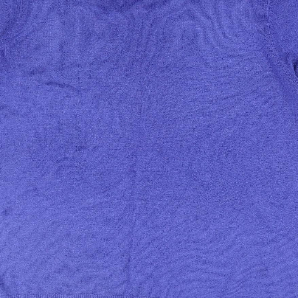 Womens UK Size 22 Bonmarché Blue Pullover Jumper