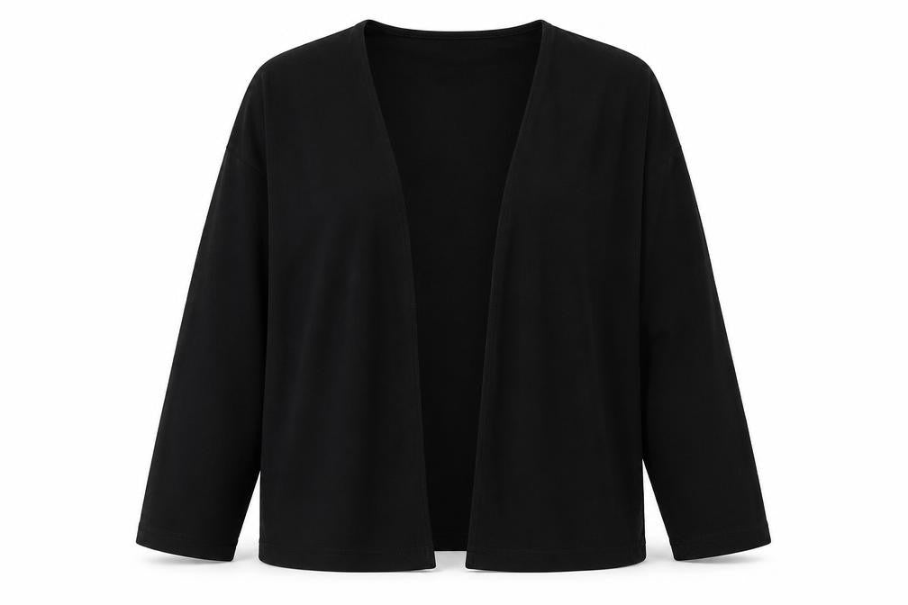 Womens UK Size M Bonmarché Black Cardigan Jumper