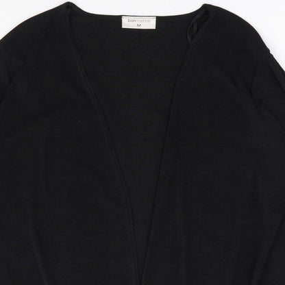 Womens UK Size M Bonmarché Black Cardigan Jumper