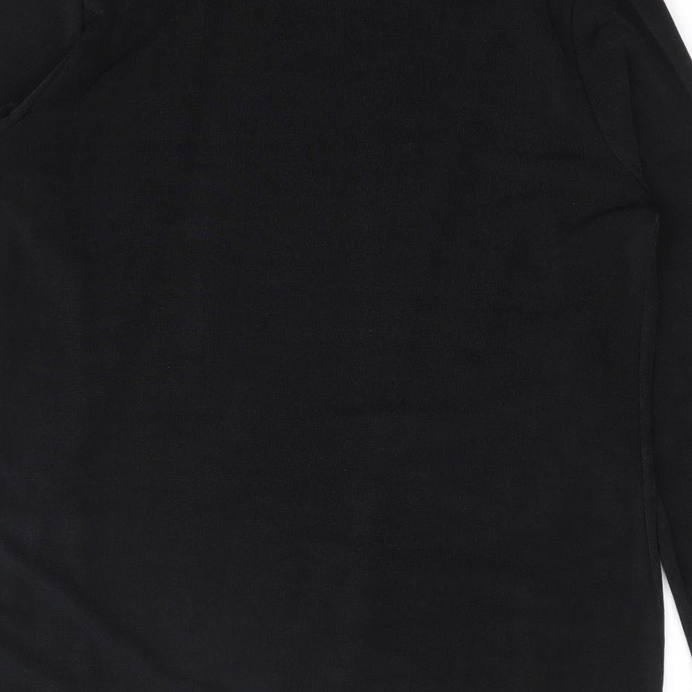 Womens UK Size M Bonmarché Black Cardigan Jumper