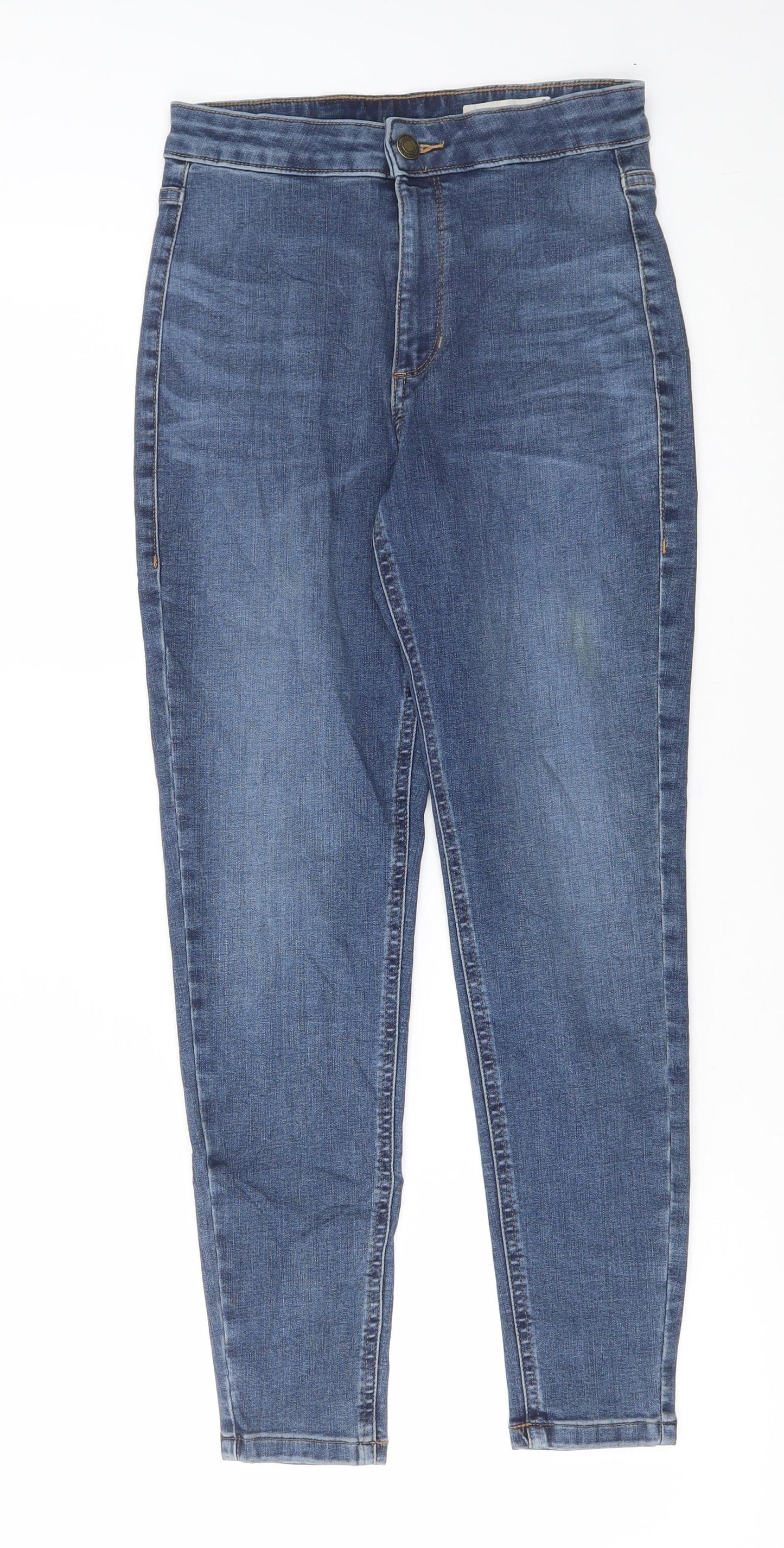 Womens UK Size 8 Marks and Spencer Regular Fit Skinny Blue Jeans