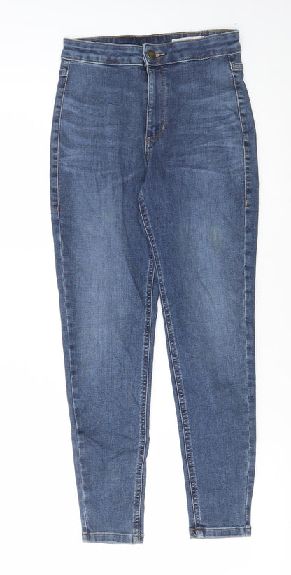 Womens UK Size 8 Marks and Spencer Regular Fit Skinny Blue Jeans