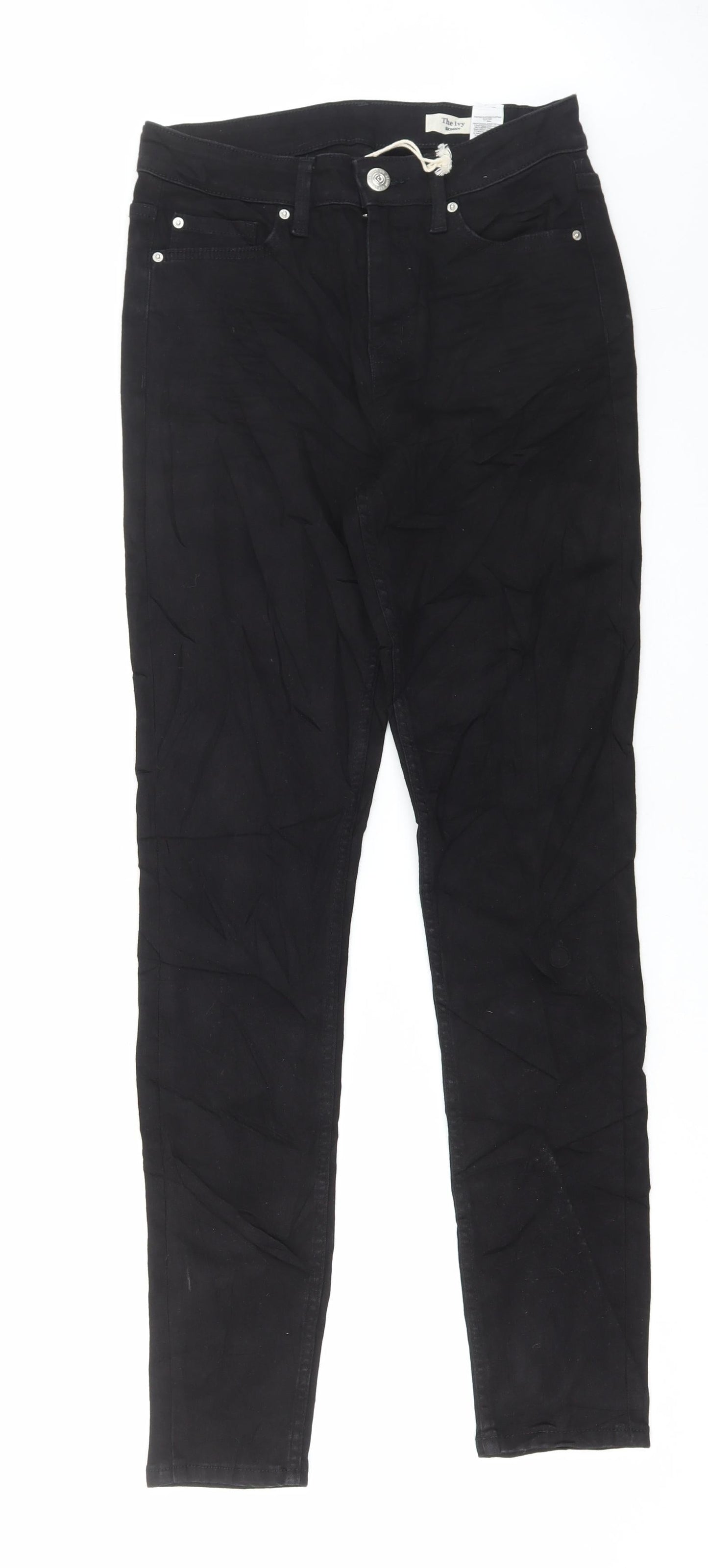 Womens UK Size 10 Marks and Spencer Regular Fit Skinny Black Jeans