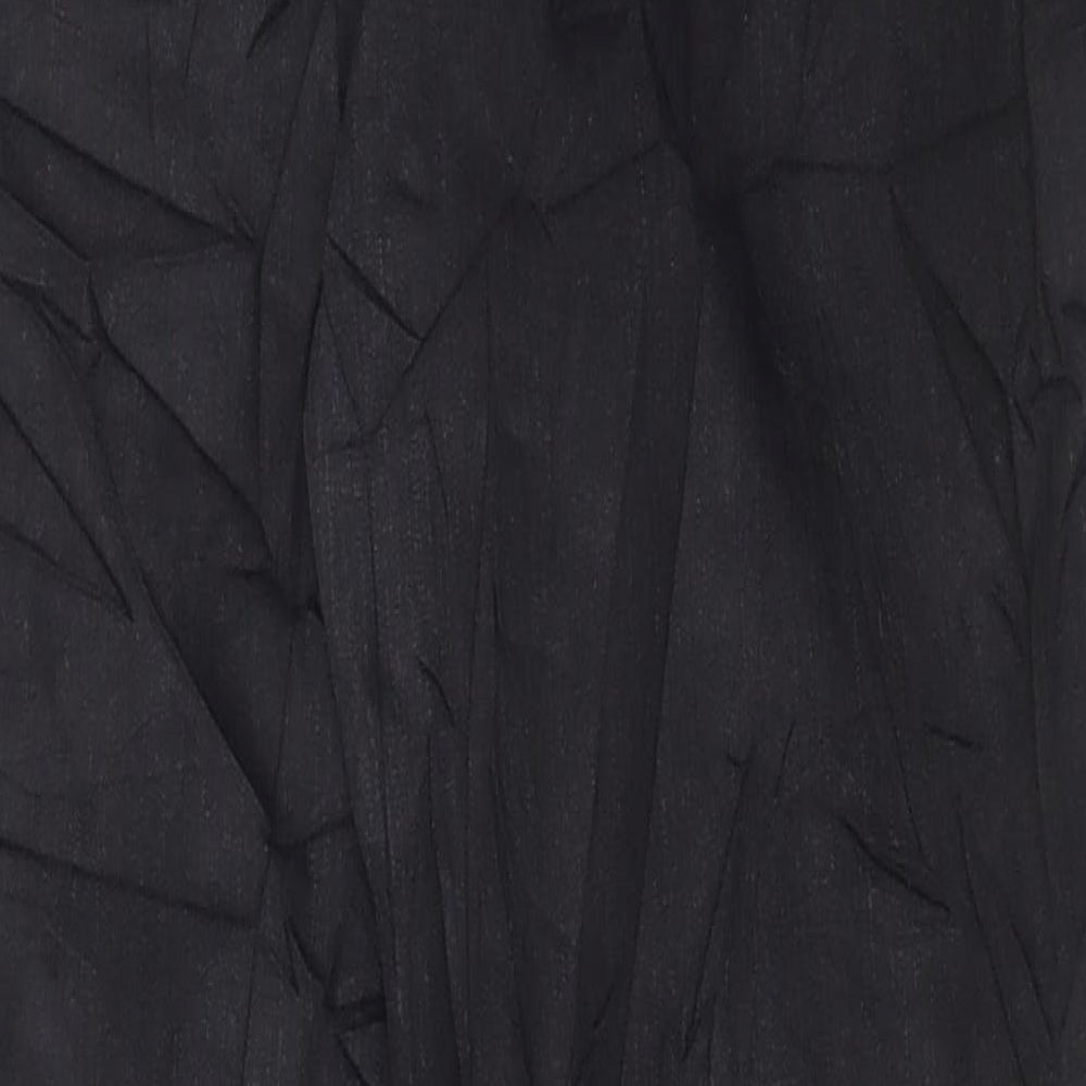 Marks and Spencer Mens Black Cotton Straight Jeans Size 30 in L30 in Regular Button