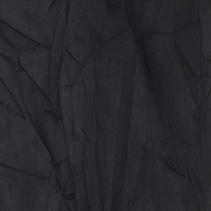 Marks and Spencer Mens Black Cotton Straight Jeans Size 30 in L30 in Regular Button