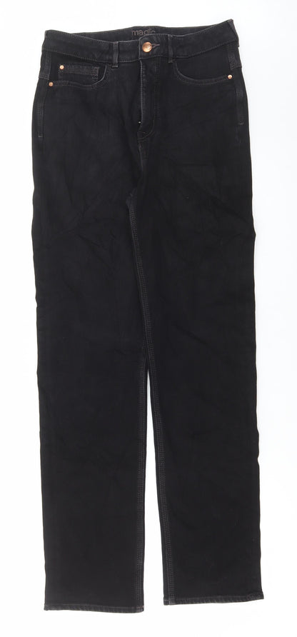 Womens UK Size 30 in Marks and Spencer Regular Fit Straight Blue Jeans