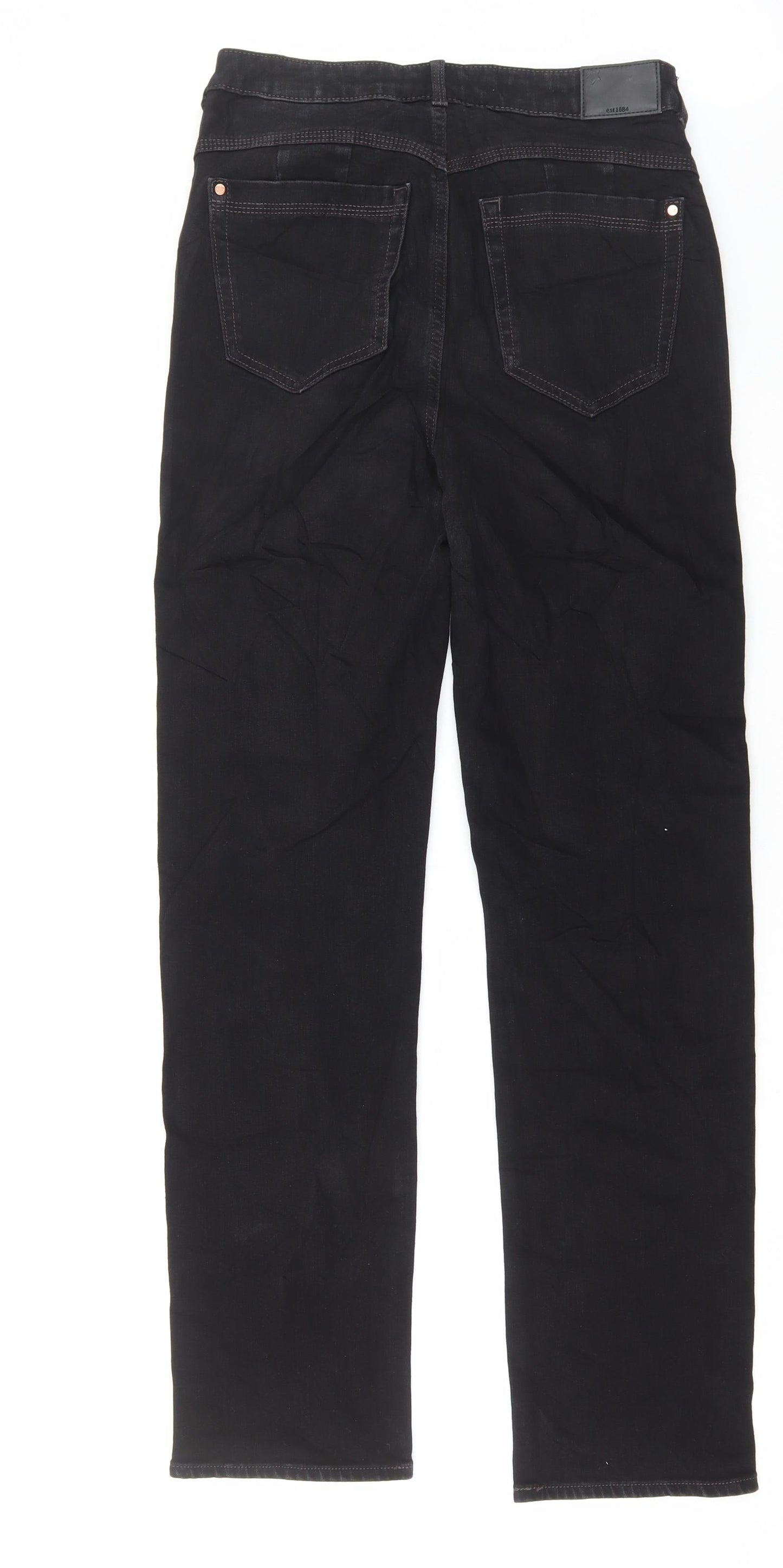Womens UK Size 30 in Marks and Spencer Regular Fit Straight Blue Jeans