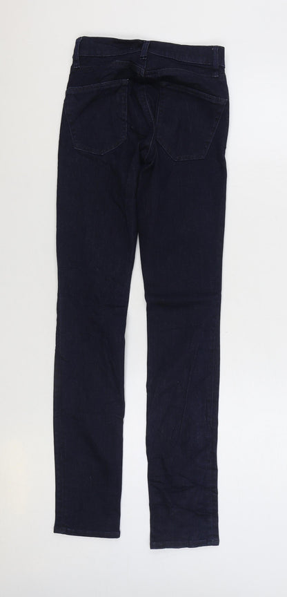 Gap Mens Blue Cotton Skinny Jeans Size 24 in L31 in Regular Zip