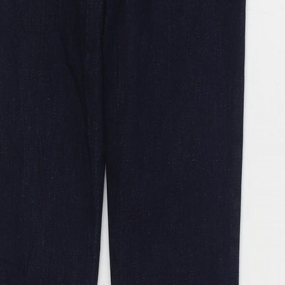 Gap Mens Blue Cotton Skinny Jeans Size 24 in L31 in Regular Zip